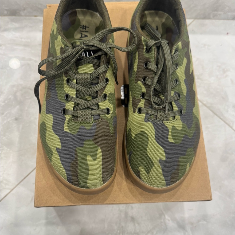 NOBULL Green and Black Canvas Trainer Low